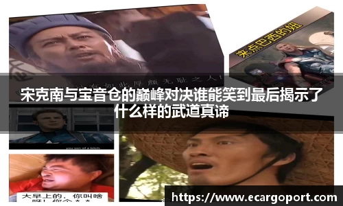 宋克南与宝音仓的巅峰对决谁能笑到最后揭示了什么样的武道真谛